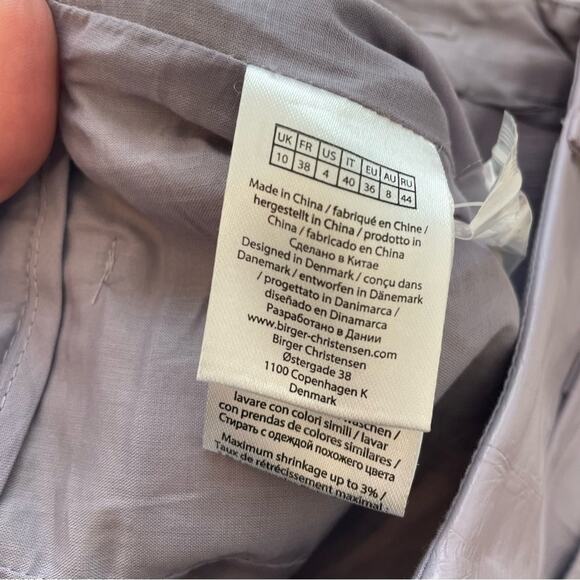 Rotate Rotie Embossed Faux Leather Pants - Picture 8 of 9